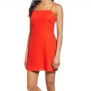 BP red mini dress S